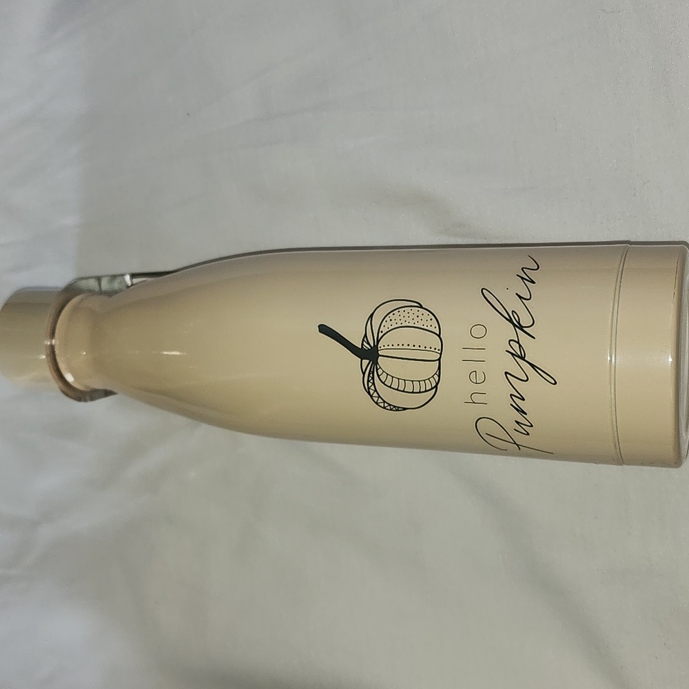 NWT Fall Themed Wellness Double Wall Stainless Steel Insulated Bottle